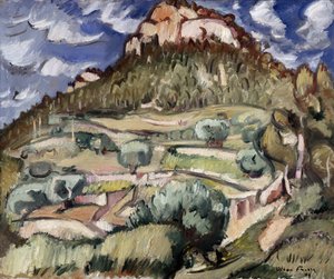 バウ・デュ・ルドン・ア・カシス。 Achille-Emile (Achille Emile) Othon Friesz (1879-1949) の絵画 作： Achille Emile Othon Friesz