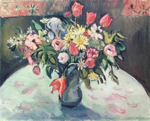 チューリップとマーガレット 作： Achille Emile Othon Friesz