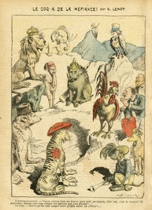 アシール・ルモ（1846-1909）が描いた「ル・ペレラン」のイラスト 作： Achille Lemot