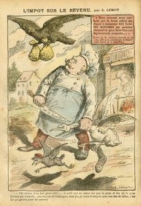 アシール・ルモ（1846-1909）が描いた「ル・ペレラン」のイラスト