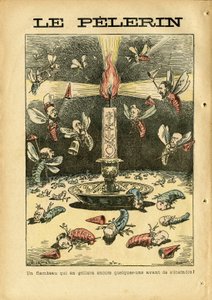 Le Pelerin』に掲載されたAchille Lemot（1846-1909）のイラスト 作： Achille Lemot