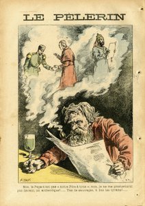 Le Pelerin』に掲載されたAchille Lemot（1846-1909）のイラスト 作： Achille Lemot