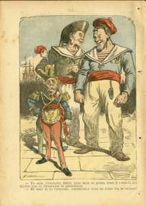 Le Pelerin』に掲載されたAchille Lemot（1846-1909）のイラスト 作： Achille Lemot