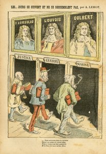 Le Pelerin』に掲載されたAchille Lemot（1846-1909）のイラスト 作： Achille Lemot