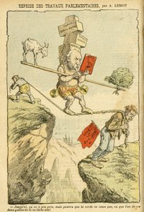 Le Pelerin』に掲載されたAchille Lemot（1846-1909）のイラスト 作： Achille Lemot