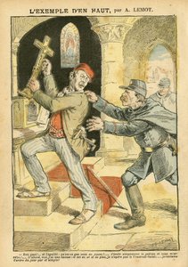 Le Pelerin』に掲載されたAchille Lemot（1846-1909）のイラスト 作： Achille Lemot