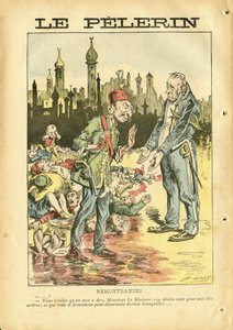 Le Pelerin』に掲載されたAchille Lemot（1846-1909）のイラスト