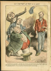 Le Pelerin』に掲載されたAchille Lemot（1846-1909）のイラスト 作： Achille Lemot