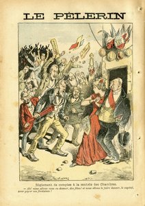 Le Pelerin』に掲載されたAchille Lemot（1846-1909）のイラスト 作： Achille Lemot