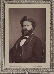 カミーユ・フラマリオンの肖像 1842-1925, 1880. 作： Achille Melandri