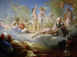 信者の夢、c。 1870年。 作： Achille Zo