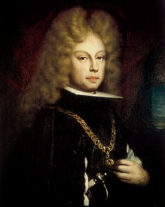 フィリップ5世（1683-1746）の肖像 作： Acsilso Antonio de Palomino