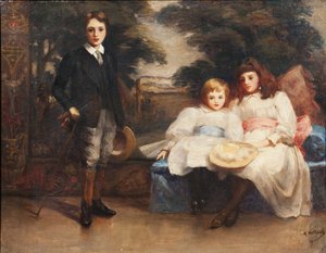 チョルモンディリーの第4侯爵の3人の子供 作： Ada Holland