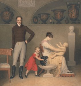 アーティストとその家族 作： Adam Buck