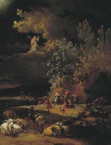 天使の羊飼いへの宣告 作： Adam Colonia