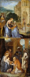 聖母の生涯、1578〜1610年の場面 作： Adam Elsheimer