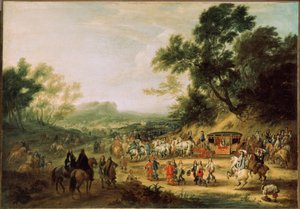 不明な画像 作： Adam Frans van der Meulen