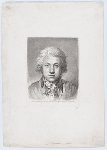 自画像、1785 年。 作： Adam von Bartsch