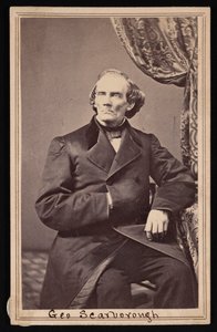 ジョージ・スカボローの肖像、1862～1863年。 作： Addis and Noel