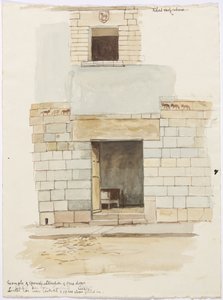 ペルー・クスコの玄関（水彩画 作： Adela Breton
