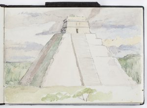 スケッチブック（ドローイングとメモ、メキシコとヨーロッパ 作： Adela Breton