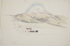アメカメカからの眺め（水彩画 作： Adela Breton