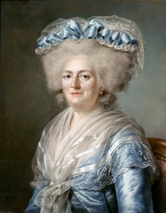 マリールイーズテレーズフランスのヴィクトワール1733-1799 作： Adelaide Labille Guiard