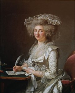 マダムローランドの肖像 作： Adelaide Labille Guiard