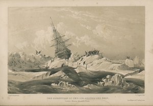 船周辺の氷の崩壊 作： Admiral William Henry Smyth