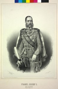 オーストリア皇帝フランツ・ヨーゼフ1世 作： Adolf Dauthage
