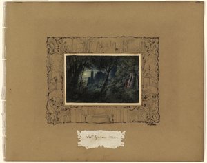 海の城 作： Adolf Friedrich Teichs