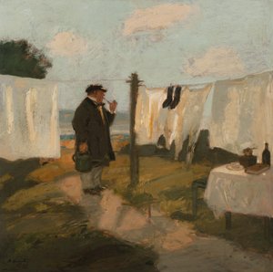 漂白草原、ウォッシュ草原、1915 作： Adolf Hengeler