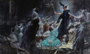 アケロンの魂 作： Adolf Hiremy Hirschl