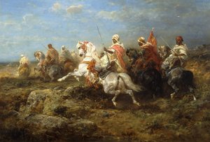アラビアンパトロール、 作： Adolf Schreyer