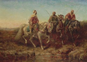 不明な画像 作： Adolf Schreyer