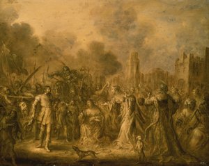 ダビデの勝利 作： Adolf van der Venne