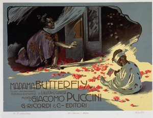 プッチーニの「蝶々夫人」 作： Adolfo Hohenstein