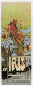 ピエトロ・マスカーニの作品「アイリス」 作： Adolfo Hohenstein