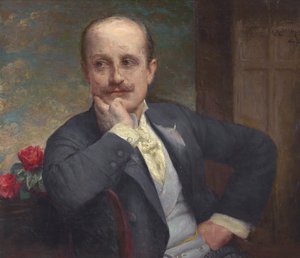 アドルフォ・ミュラー＝ウリの自画像、1933年。 作： Adolfo Müller Ury