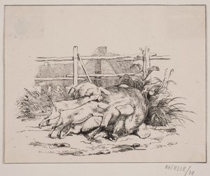 豚 作： Johan Adolph Kittendorff