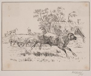 鹿 作： Johan Adolph Kittendorff