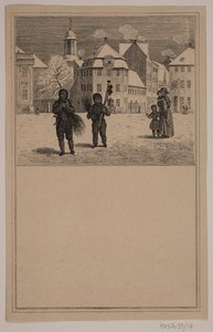 煙突掃除。 いいえ。 Chrで16。 Winther と M. Rørbye、「小さな子供のための 25 枚の写真」 作： Johan Adolph Kittendorff