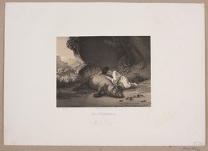 二人の友人 作： Johan Adolph Kittendorff