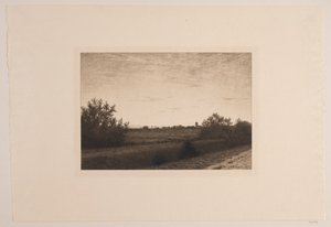Rødovreの夏の夜 作： Adolph Larsen