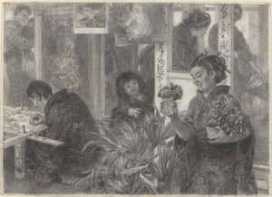 日本のアーティスト・アット・ワーク 作： Adolph Menzel