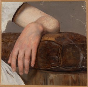 女の腕 作： Adolph Tidemand