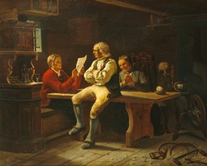 アメリカからの手紙 作： Adolph Tidemand