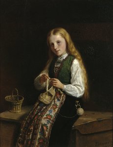 リトル・シニーブ 作： Adolph Tidemand