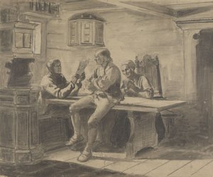  作： Adolph Tidemand