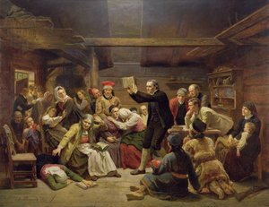 狂信者 作： Adolph Tidemand
